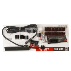 Клавиатура A4Tech Bloody S87, BLMS Red Plus Switch, Red, USB