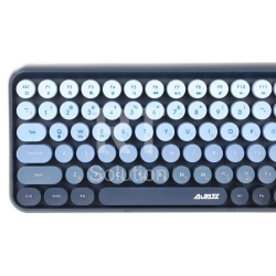 Клавиатура Ajazz 308i Cat, Mist Blue, Bluetooth