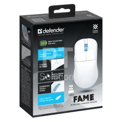 Мышь Defender Fame GM-516, White, Bluetooth, USB