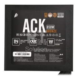 Блок питания ATX 850 W 1Stplayer HA-850AA2 BK
