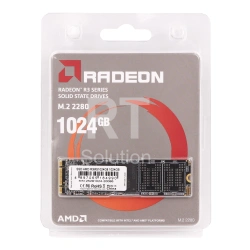 SSD накопитель 1 TB AMD Radeon R3, M.2, SATA III