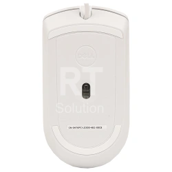 Мышь Dell MS116, White, USB