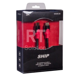 Кабель HDMI-HDMI Ship SH6016-3B, 3m m-m, BOX