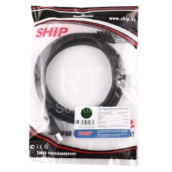 Patch cord RJ-45 6 cat SHIP, FTP, 2m, OEM, Black