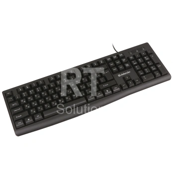Клавиатура Defender Navigator HB-138, Black, USB