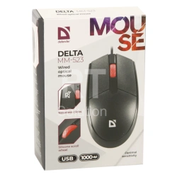 Мышь Defender Delta MM-523, Black, USB