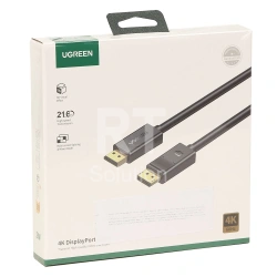 Кабель DisplayPort Ugreen 10211, 2m, BOX