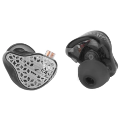 Гарнитура Music Public Kingdom IEM220M, Transparent Black-Dark Grey