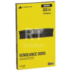DDR-5 DIMM 32 GB 7200 MHz Corsair Vengeance, 2x 16 GB Kit, BOX (CMK32GX5M2X7200C34)