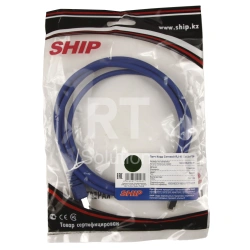 Patch cord RJ-45 5е cat SHIP, FTP, 1.5m, OEM, Blue