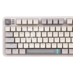 Клавиатура Dark Project ALU87A Daylight, g3ms Zircon Switch, White-Gray
