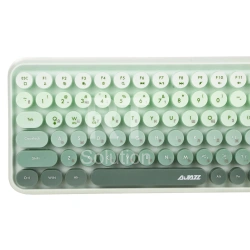 Клавиатура Ajazz 308i Cat, Milk Green, Bluetooth