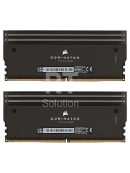 DDR-5 DIMM 32 GB 7200 MHz Corsair Dominator Titanium RGB, 2x 16 GB Kit, Black, BOX (CMP32GX5M2X7200C34)