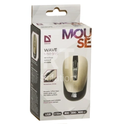 Мышь Defender Wave MM-995, Gold, USB