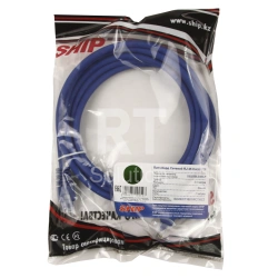 Patch cord RJ-45 6 cat SHIP, 3m, OEM, Blue