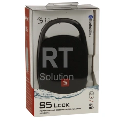Колонка портативная A4Tech Bloody S5 Lock, Black