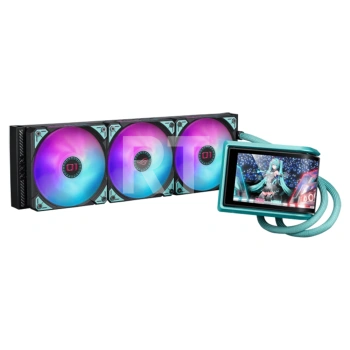 Система водяного охлаждения ASUS ROG RYUO IV 360 ARGB Hatsune Miku Edition, Black