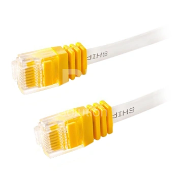 Patch cord RJ-45 5е cat SHIP, 1m, OEM, White