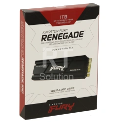 SSD накопитель 1 TB Kingston Fury Renegade (SFYRSK/1000G), M.2, PCIe 4.0