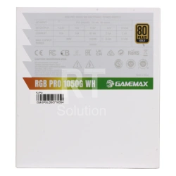 Блок питания ATX 1050 W GameMax RGB PRO 1050G WH