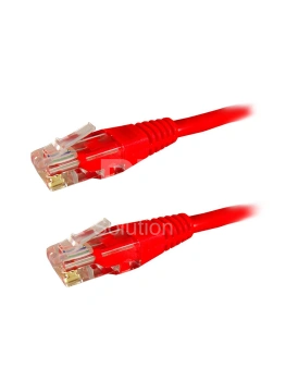 Patch cord RJ-45 5е cat SHIP, 0.3m, OEM, Red