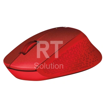 Мышь Logitech M330 Silent Plus, Red, USB