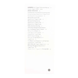 Переходник USB Type-C Xiaomi 5-in-1 XMDS05YM, Silver, BOX